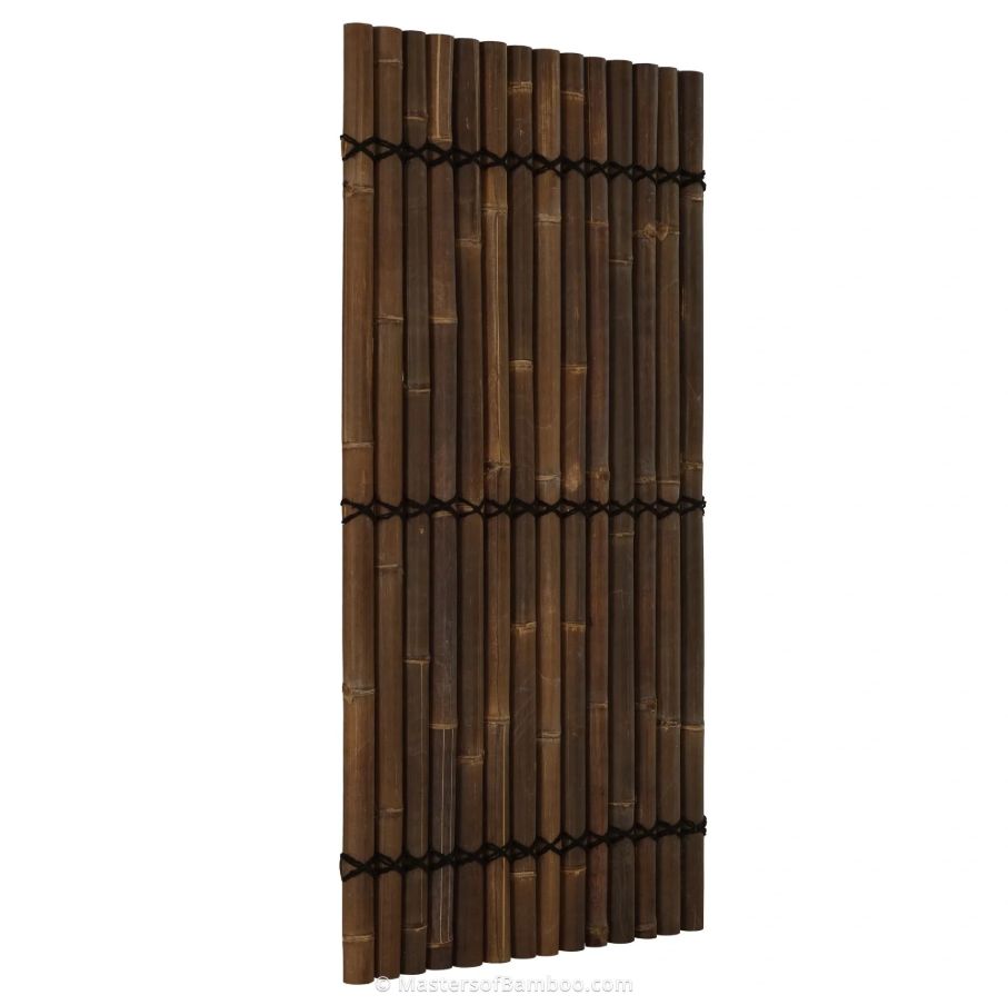 Bamboe schutting Halfrond